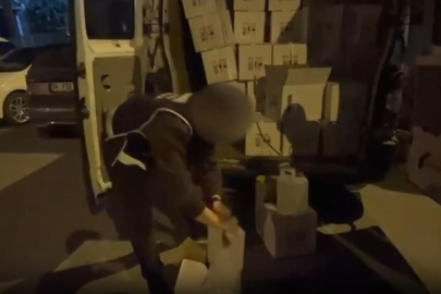 Binlerce litre ele geçirildi