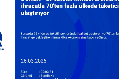 Bursa ev tekstili firması ürünlerini e-ihracatla 70'ten fazla ülkede tüketiciye ulaştırıyor