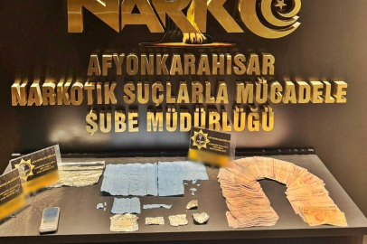 Afyonkarahisar'da polisin torbacı operasyonunda 2 kişi tutuklandı