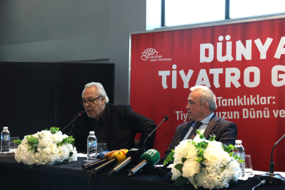 Rutkay Aziz Dünya Tiyatro Günü’nde Bursa Nilüferlilerle buluştu&nbsp;