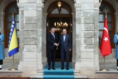 Erdoğan, Becirovic ile görüştü