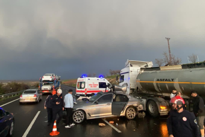 Şanlıurfa'da zincirleme trafik kazası: 1 ölü, 5 yaralı