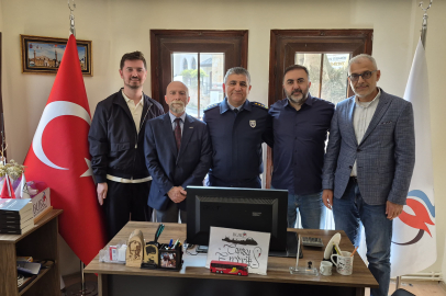 Bursa Bölgesel Rehberler Odası Bursa Merkez Komutanını Ofislerinde ağırladı