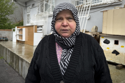 Bursa’da toprak kaydı, evinde mahsur kaldı!