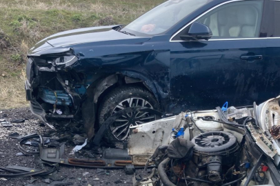 Nevşehir'de iki otomobilin çarpıştığı kazada 1 kişi öldü