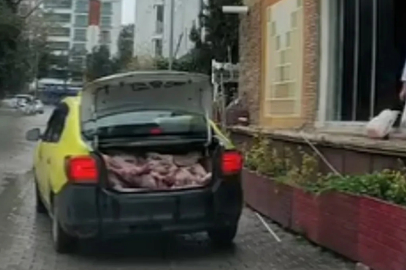 Takside mide bulandıran görüntü: Emniyet Müdürlüğü harekete geçti