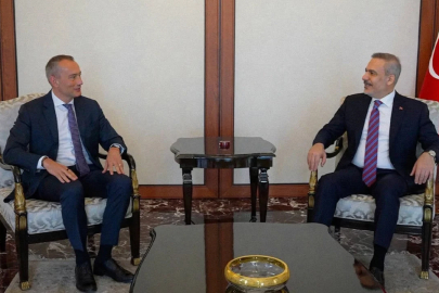 Bakan Fidan ile Gazze Yüksek Temsilcisi Nikolay Mladenov bir araya geldi
