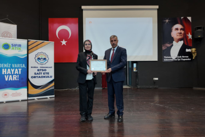 Bursa'da okullarda sıfır atık bilinci eğitim ve iş birliğiyle büyüyor