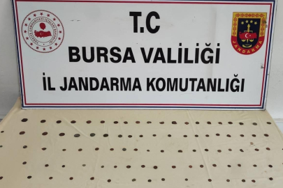 Bursa’da tarihi eser operasyonu: 137 adet sikke ele geçirildi