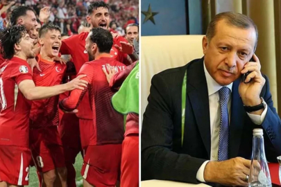Erdoğan'dan Dünya Kupası vizesi alan A Milli Takım'a tebrik: Alınlarınızdan öpüyorum