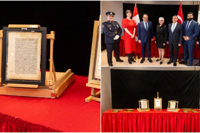 Kanada’dan Türkiye’ye tarihi iade: Kültürel miraslar yurda dönüyor