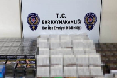 Niğde’de kaçak tütün operasyonu: 1 gözaltı