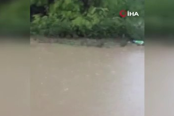 Bursa'da tarım arazileri sular altında kaldı!