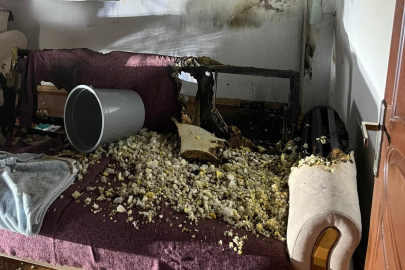 Aydın’da ev yangını: 2 kişi dumandan etkilendi