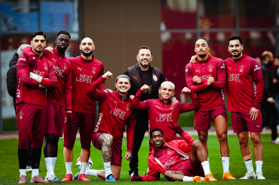 Galatasaray, Trabzonspor maçı hazırlıklarını sürdürdü