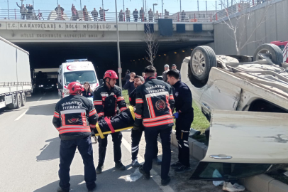 Malatya’da altgeçitte kaza: 2 yaralı