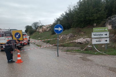Manisa Selendi-Kula yolu yeniden trafiğe kapatıldı