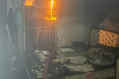 Mardin’de müstakil evde çıkan yangın söndürüldü