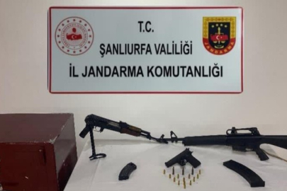 Şanlıurfa’da 3 adet ruhsatsız silah ele geçirildi