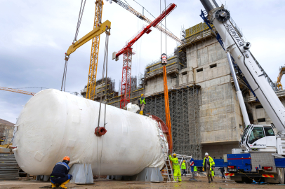 Akkuyu NGS’nin 2. Güç Ünitesi’nde birincil devre ekipmanlarının montajı tamamlandı