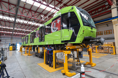 Bursa’da metro araçlarına bakım yapıldı