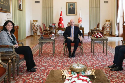 TBMM Başkanı Kurtulmuş, DEM Parti heyeti ile görüştü