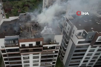 Bursa'da yangında can pazarı: Alevler arasından böyle kurtardılar