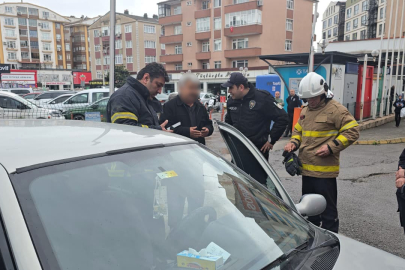 Zonguldak'ta araçtan gelen koku ekipleri harekete geçirdi