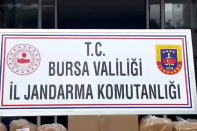 Bursa’da binlerce makaron ve yüzlerce kilo tütün ele geçirildi