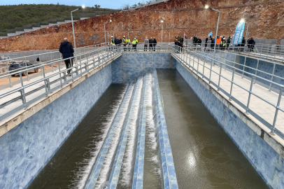 Bursa'da Çınarcık İçme Suyu Arıtma Tesisi hizmete girdi