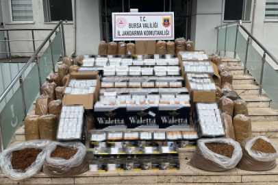 Bursa Gemlik’te kaçak sigara operasyonu: 2 kişi tutuklandı