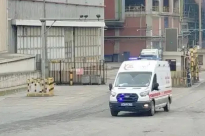 Kocaeli'de fabrikada yüksekten düşen 3 işçi hayatını kaybetti