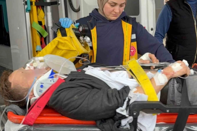 Samsun'da patpat devrildi: 1 yaralı