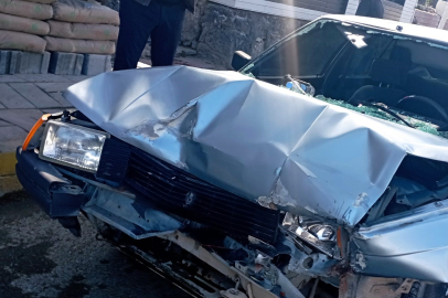 Van'da trafik kazası: 2 yaralı
