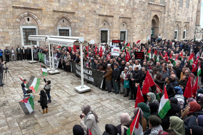 Bursa Gönüllü Kuruluşlar Platformu'ndan Filistin çağrısı