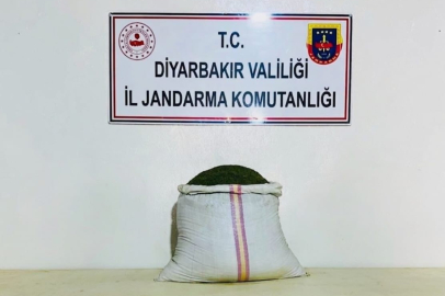 Diyarbakır'da 22 kilo esrar ele geçirildi