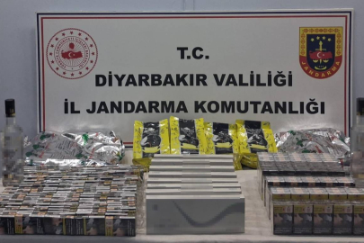 Diyarbakır'da kaçakçılık olaylarında 58 şüpheli hakkında işlem yapıldı