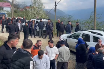 Giresun'da mahkeme kararına rağmen yapılmak istenen sondaja köylüler müdahale etti