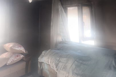 Hatay Kumlu'da ev yangını