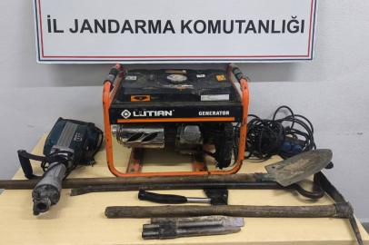 Karabük'te kaçak kazı ve uyuşturucu operasyonlarında 11 kişi yakalandı