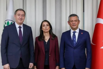Özgür Özel, DEM Parti'yi ziyaret etti