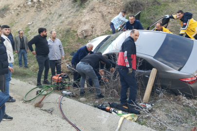 Sivas’ın Suşehri ilçesinde trafik kazası, 3 yaralı
