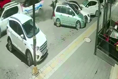 Sivas’ta polisin "dur" ihtarına uymayan sürücü, ortalığı savaş alanına çevirdi