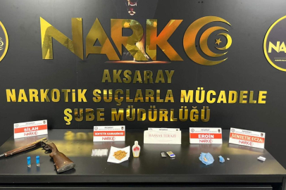 Aksaray'da 11 adrese uyuşturucu baskını: 19 tutuklama