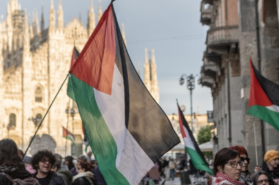 Berlin'de Filistinlileri hedef alan idam yasası protesto edildi