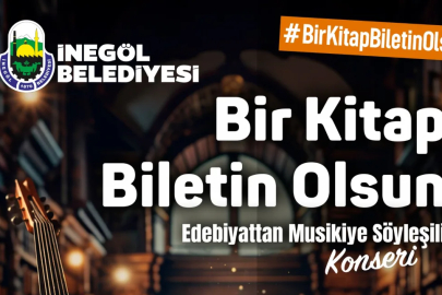 Bursa İnegöl’de kitaplar bilete bönüşüyor