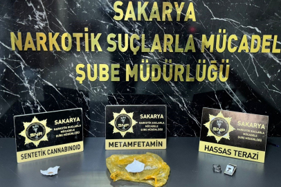 Sakarya'da 4 farklı uyuşturucu operasyonunda 3 tutuklama