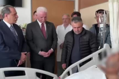 Bakan Çiftçi, Beşiktaş’taki terör saldırısında yaralanan polisle görüştü