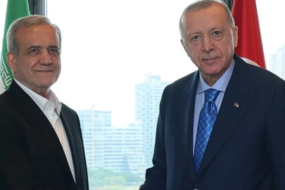 Cumhurbaşkanı Erdoğan Mesud Pezeşkiyan ile görüştü