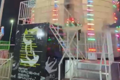Edirne'deki lunapark faciasının dehşet anları kamerada